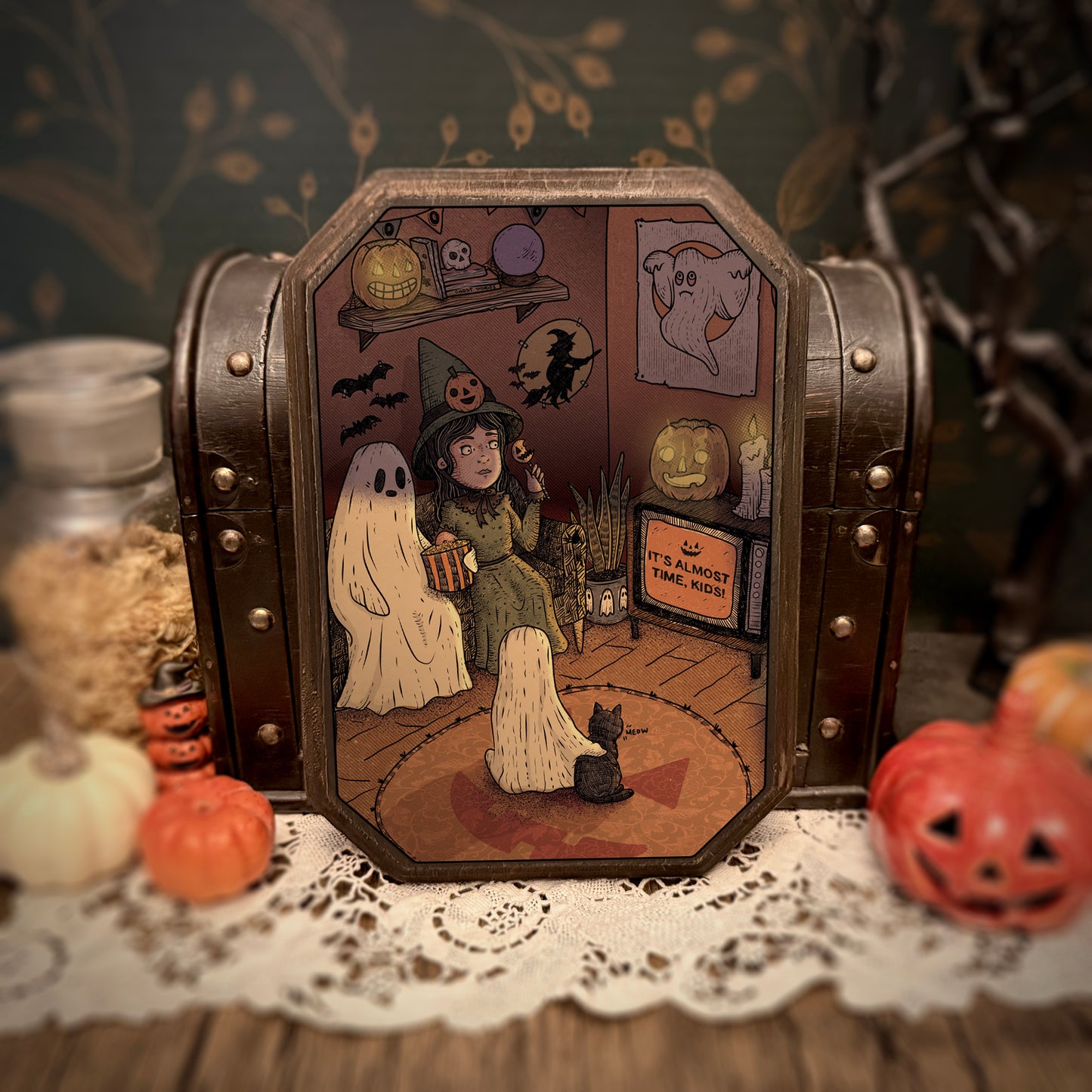 Halloween Cozy Nights (wood)