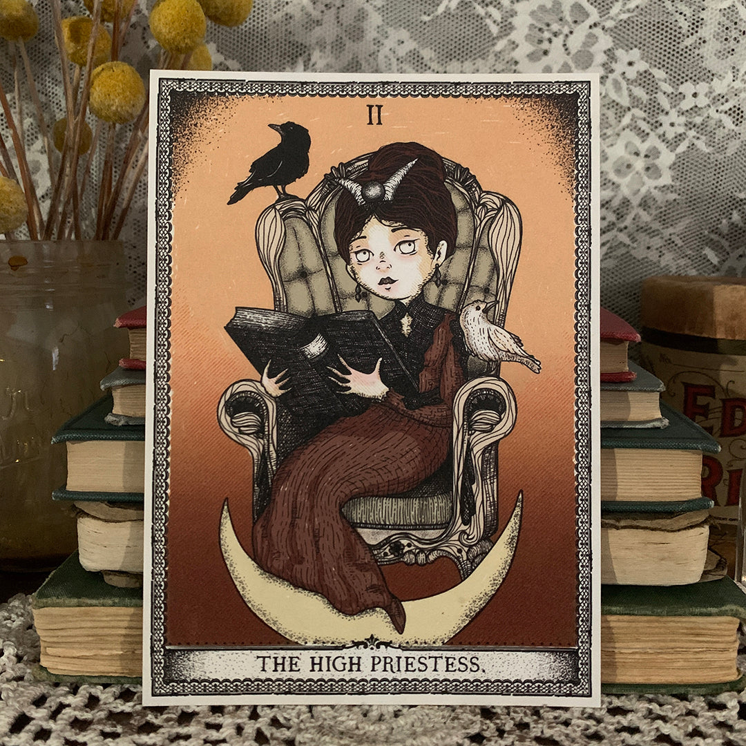 The High Priestess Tarot Card Print