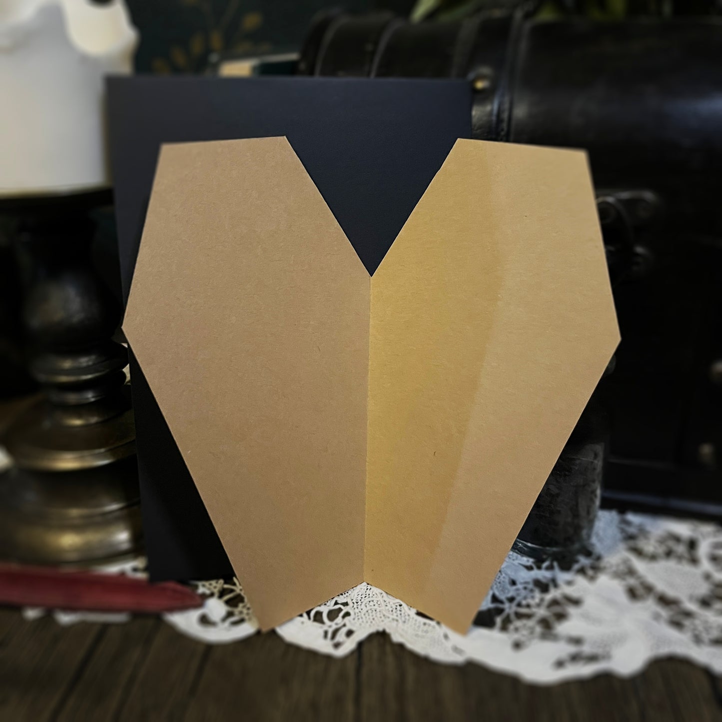 Coffin Heart Greeting Card