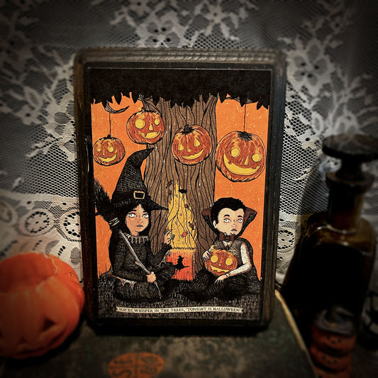 Halloween Tree (wood print)