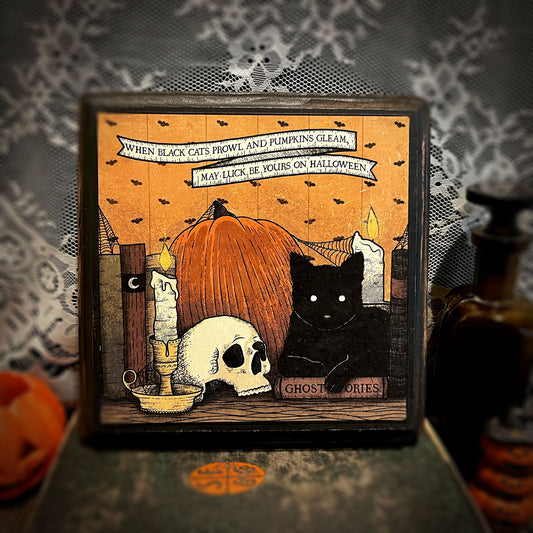 Ghost Stories and Black Cats (wood)