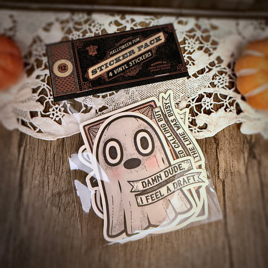 Halloween Pun Sticker Pack
