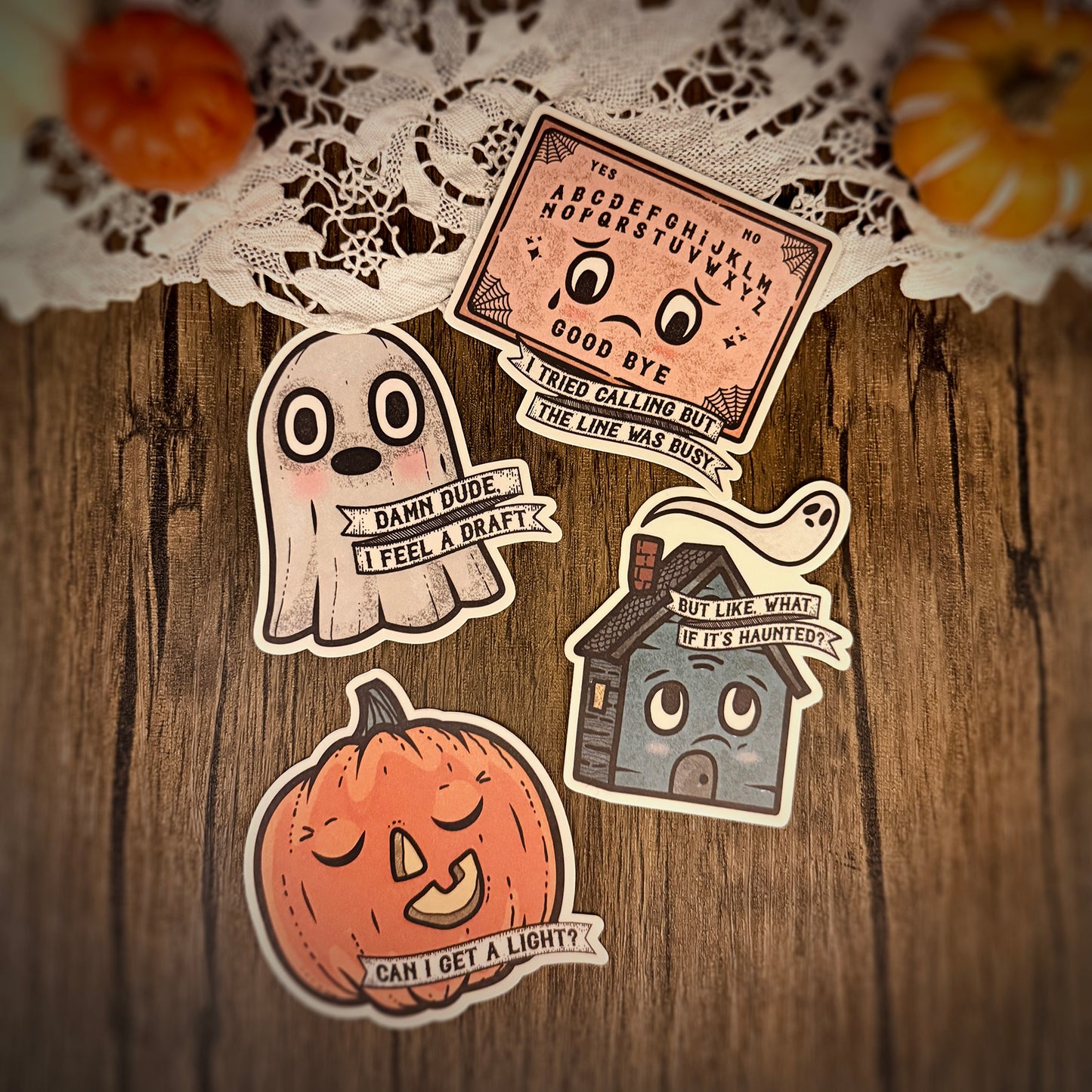 Halloween Pun Sticker Pack