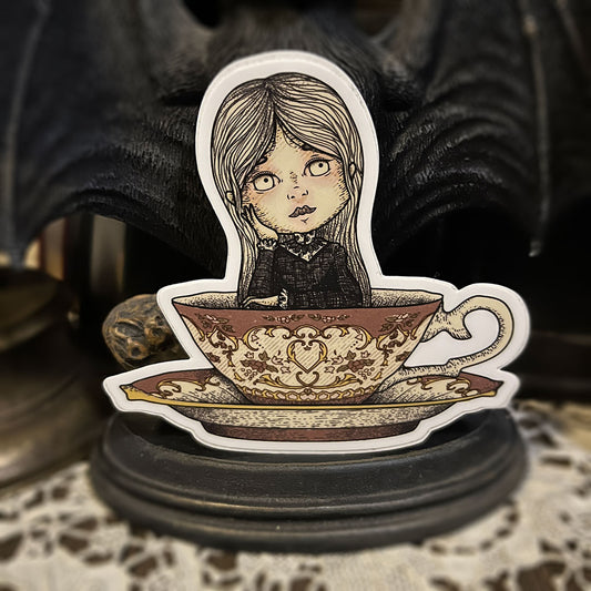 Teacup Orphan sticker