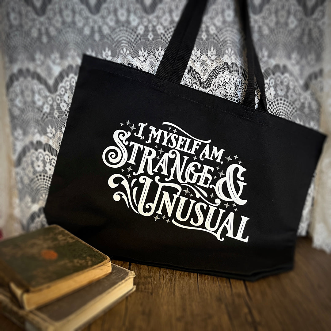 Strange and Unusual Tote Bag