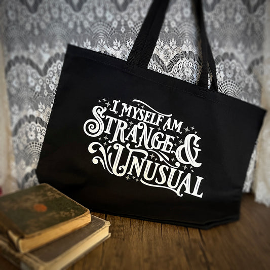 Strange and Unusual Tote Bag