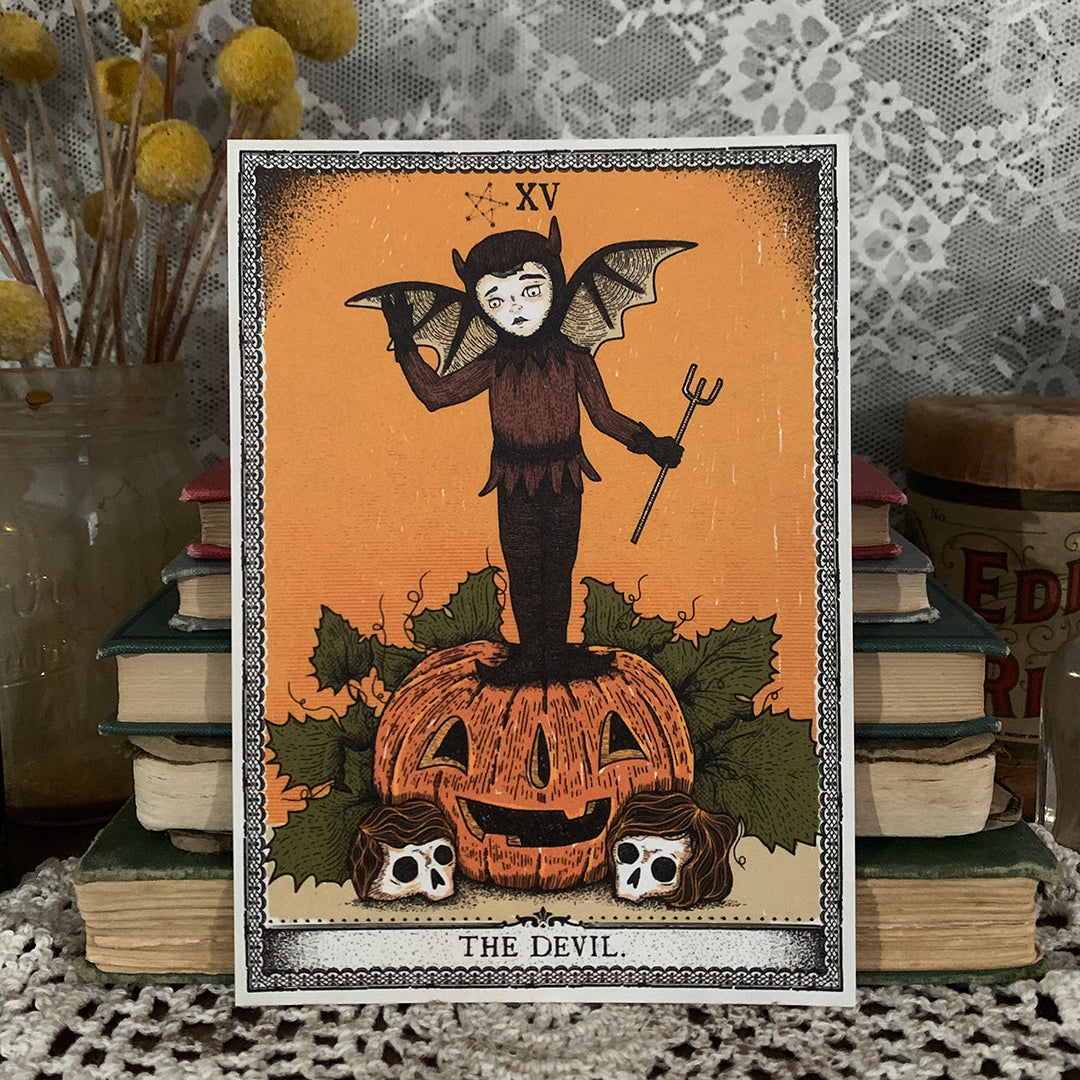 The Devil Tarot Card Print